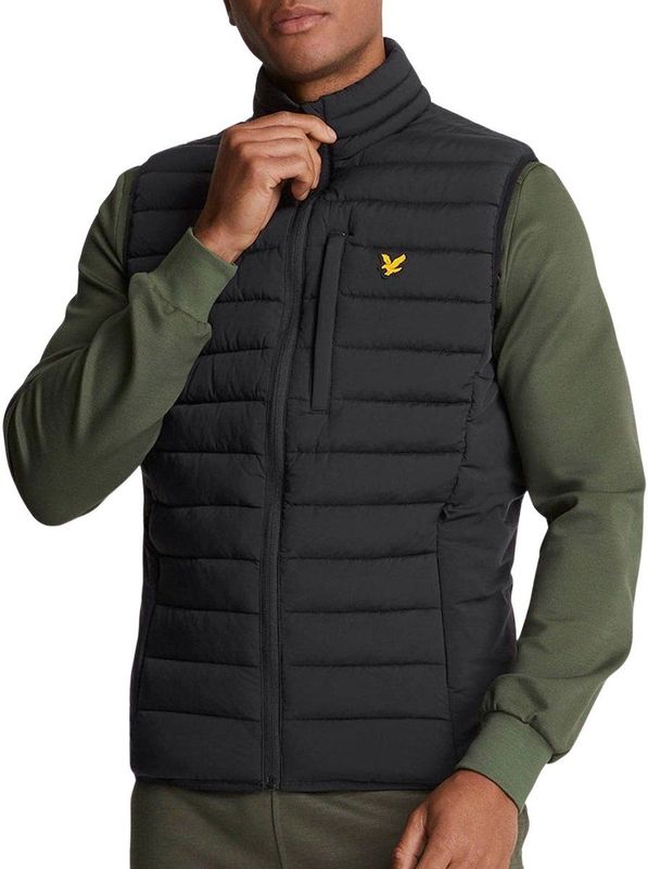 Lyle & Scott - Stretch Lightweight Quilted - Bodywarmer - Zwart