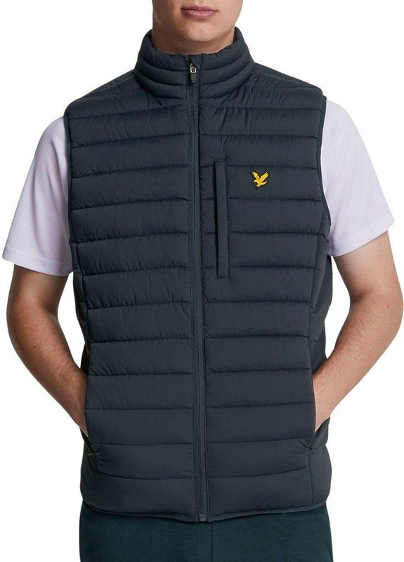 Lyle & Scott - Stretch Lightweight Quilted - Gilet - Blauw