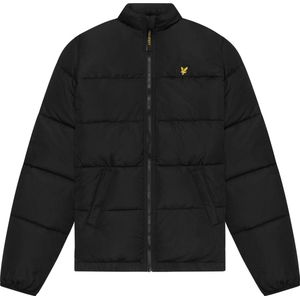Lyle & Scott Winterjas puffer met capuchon Z865 Jet zwart