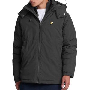 Lyle & Scott - Gewatteerde Puffer Jas - Zwart - Polyester