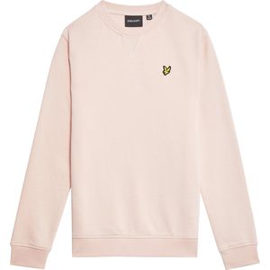 Lyle & Scott - Crew Neck - Sweatshirt - Lichtroze - Zachte Sweatstof