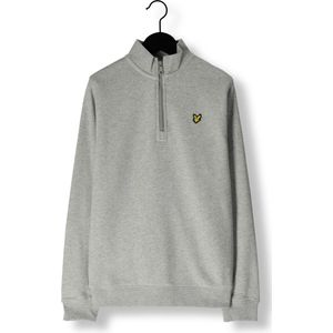 Lyle & Scott - Quarter Zip Pullover - Lichtgrijs - Sweater
