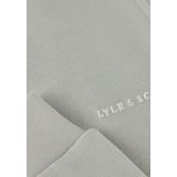 Lyle & Scott - Cript Embroidered Sweatpant - Trainingsbroek - Grijs