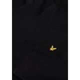 Lyle & Scott - Brush Back Pullover Hoodie - Zwart - Sweater