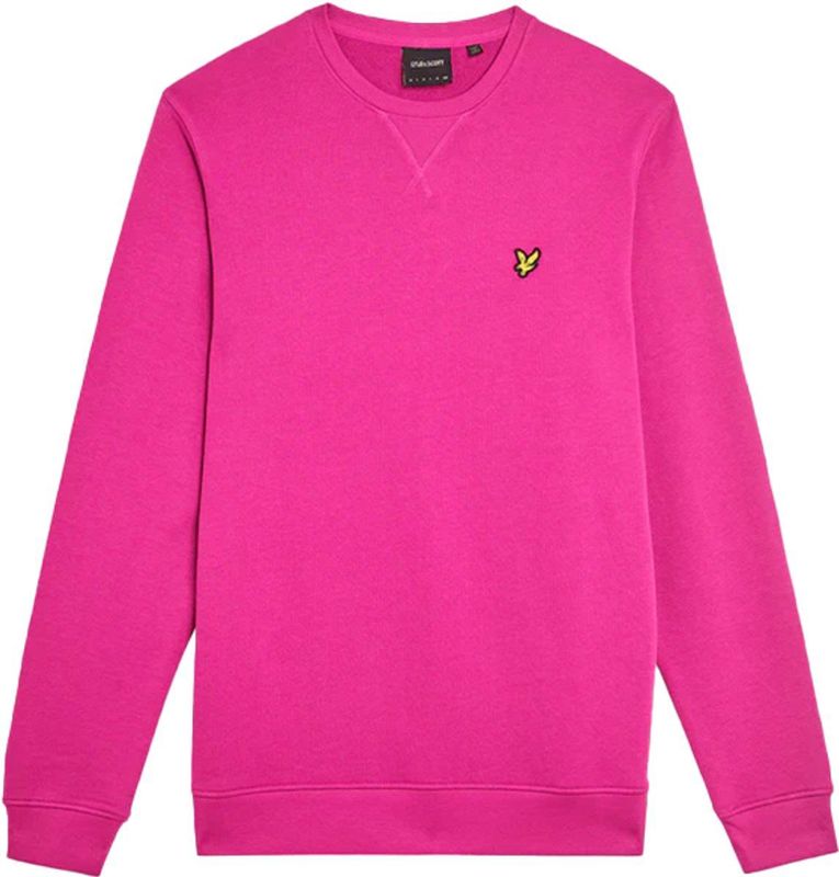 Lyle & Scott - Sweatshirt - Fuchsia - Ronde Hals