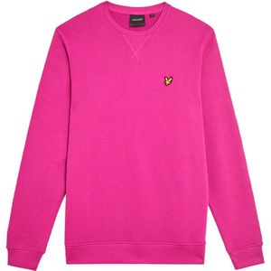 Lyle & Scott Sweatshirt Met Ronde Hals - Fuchsia