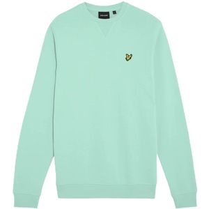 Lyle & Scott - Middenlaag Crew Neck Sweatshirt - Groen - Heren