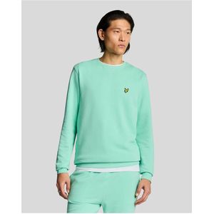 Lyle & Scott - Middenlaag Crew Neck Sweatshirt - Groen - Heren