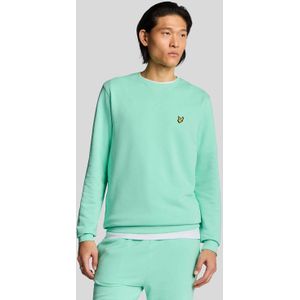 Lyle & Scott - Crew Neck - Hoodie - Groen - Maat: 2XL
