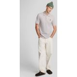 Lyle & Scott - Poloshirt - Lichtgrijs - Katoenjersey - Korte Mouwen