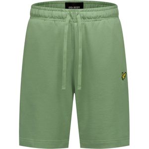 Lyle & Scott - Sweat Short - Groen - Katoen