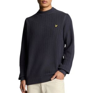 Lyle & Scott - Nachttrui - Marineblauw - 100% Katoen - Pull-over