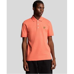 Lyle & Scott - Shirt - Koraal - Katoen - Regular Fit
