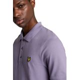 Lyle and Scott - Polo - Dusk Purple - Gemaakt van 97% Katoen en 3% Stretch