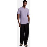 Lyle and Scott - Polo - Dusk Purple - Gemaakt van 97% Katoen en 3% Stretch