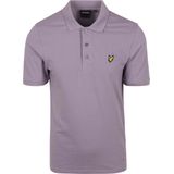 Lyle and Scott - Polo - Dusk Purple - Gemaakt van 97% Katoen en 3% Stretch