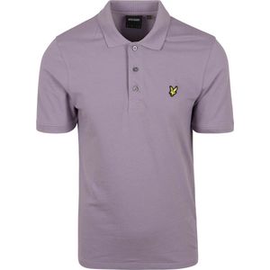 Lyle and Scott - Polo - Dusk Purple - Gemaakt van 97% Katoen en 3% Stretch