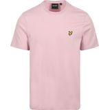 LYLE & SCOTT - Plain T-Shirt - Katoen - Korte Mouwen - Zwart