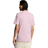 Lyle & Scott - Plain T-shirt - Korte Mouwen - Zwart - Katoen