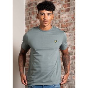 Lyle & Scott - Plain T-Shirt - Groen - 100% Katoen
