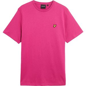 Lyle & Scott - T-shirt - Fuchsia - 100% Katoen