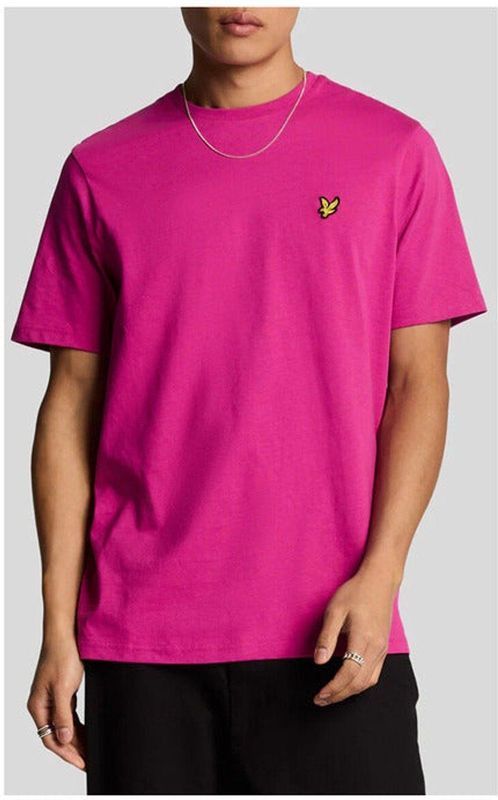 Lyle & Scott - TS400VOG - T-Shirt - Fuchsia - 100% Katoen