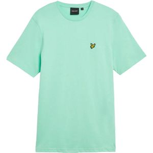 Lyle & Scott - Plain - T-shirt - Mint - Katoen