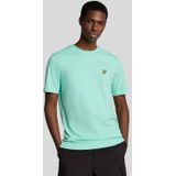 Lyle & Scott - Plain - T-shirt - Mint - Katoen