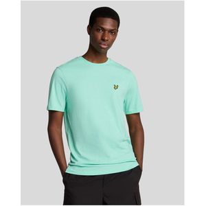 Lyle & Scott - Plain T-shirt - Mint - Katoen