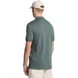 Lyle&Scott - Slub Polo - Groen Gemêleerd - Jersey Katoen