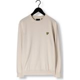 Lyle & Scott, Heren, Truien, Beige, Maat: S Katoen,