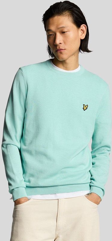 Lyle and Scott - Trui - Aqua - 100% Katoen