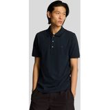 Lyle & Scott - Superfine Polo - Donkerblauw - Katoen
