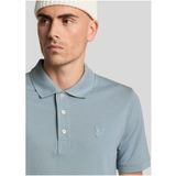 Lyle&Scott - Superfine Polo - Poloshirt - Lichtblauw - Katoen
