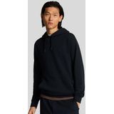 Lyle & Scott - Superfine Pullover Hoodie - Sweatshirt - Donker Marineblauw - 100% Superfijn Katoen