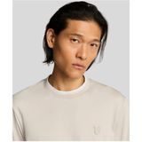 Lyle & Scott - Tipped Superfine T-shirt - Beige - Heren