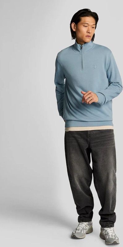 Lyle & Scott - Sweatshirt - Blauw - Katoen