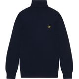 Lyle & Scott - Cotton Merino Turtleneck Jumper - Groen - 100% Katoen