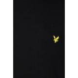 Lyle & Scott Cotton merino turtleneck jumper - jet black