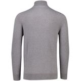 Lyle & Scott - Truien - Grijs - Katoen - Cotton Merino Quarter Zip Jumper