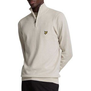 Lyle & Scott - Cotton Merino Quarter Zip - Trui - Cove