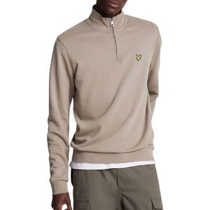 Lyle & Scott - Cotton Merino Quarter Zip - Trui - Cove
