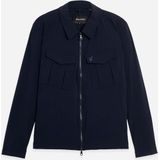 Lyle & Scott - Nylon Pocket Overshirt - Blauw - Heren - Jassen