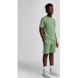 Lyle and Scott - Junior Short - Smoke Green - Korte Broek - Elastieke Tailleband