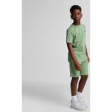 Lyle and Scott - Junior Short - Smoke Green - Korte Broek - Elastieke Tailleband