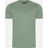 Lyle & Scott - Embroidered T-Shirt - Zwart - Katoen