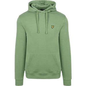 Lyle & Scott Trui met Capuchon - Groen