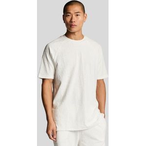 Embleem - Badstof T-shirt - Groen - Katoen