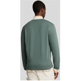 Lyle & Scott - Half Tipped Jersey Bomberjack - Groen - Herenjas