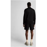 Lyle&Scott - Sports Tape Shorts - Zwart - Katoen-Polyestermix